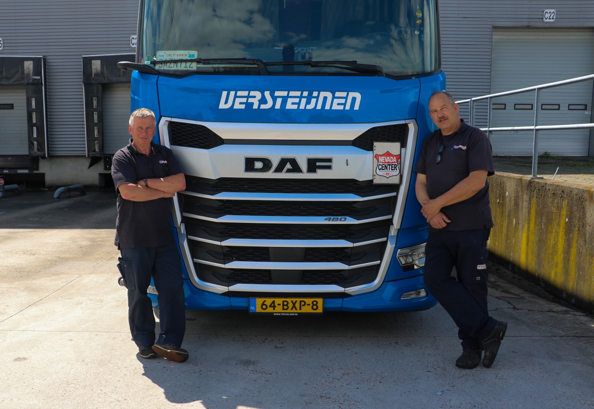 Marek with a colleague